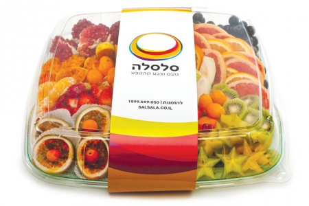סידור פירות מרובע